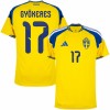 Camisetas Suecia Gyokeres 17 Primera Copa Mundial 2026 - Hombre