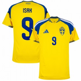 Camisetas Suecia Isak 9 Primera Copa Mundial 2026 - Hombre