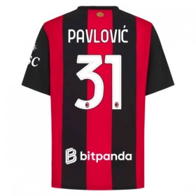 Camisetas AC Milan Pavlovic 31 Primera 2026/27 - Hombre