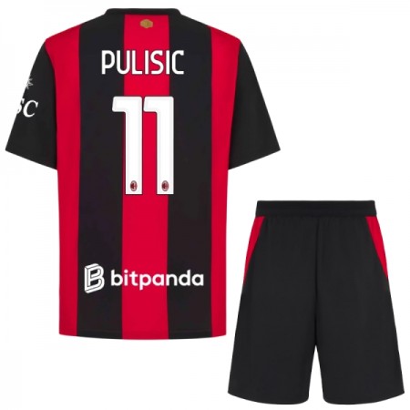 Camisetas AC Milan Pulisic 11 Primera 2026/27 - Niño (+ Pantalones)