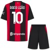 Camisetas AC Milan Rafael Leao 10 Primera 2026/27 - Niño (+ Pantalones)