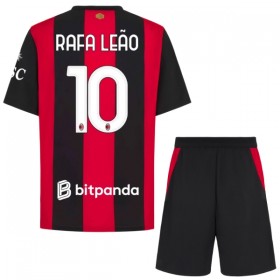 Camisetas AC Milan Rafael Leao 10 Primera 2026/27 - Niño (+ Pantalones)