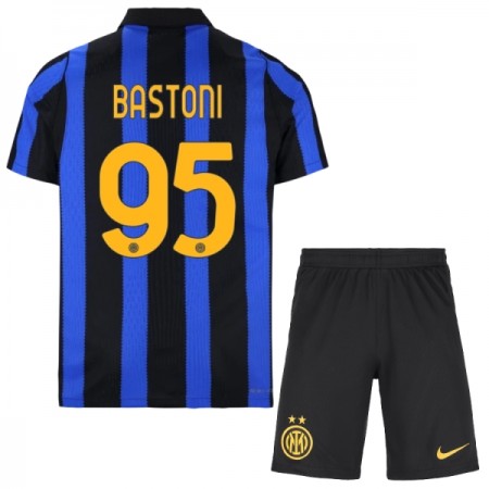 Camisetas Inter Milan Bastoni 95 Primera 2026/27 - Niño (+ Pantalones)
