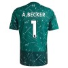 Camisetas Liverpool A. Becker 1 Portero Primera 2026/27 Verde - Hombre