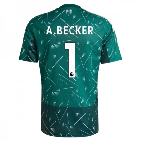 Camisetas Liverpool A. Becker 1 Portero Primera 2026/27 Verde - Hombre