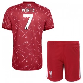 Camisetas Liverpool Wirtz 7 Primera 2026/27 - Niño (+ Pantalones)