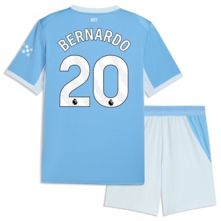 Camisetas Manchester City Bernardo 20 Primera 2026/27 - Niño (+ Pantalones)