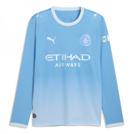 Camisetas Manchester City Primera 2026/27 Manga Larga - Hombre