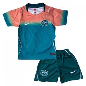 Camisetas Australia Segunda Copa Mundial 2026 - Niño (+ Pantalones)