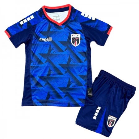 Camisetas Cabo Verde Primera Copa Mundial 2026 - Niño (+ Pantalones)