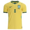 Camisetas Brasil Bruno Guimaraes 8 Primera Copa Mundial 2026 - Hombre