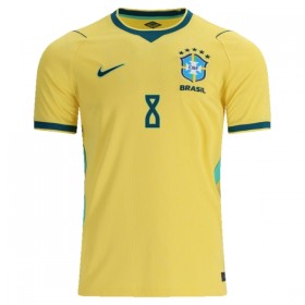 Camisetas Brasil Bruno Guimaraes 8 Primera Copa Mundial 2026 - Hombre