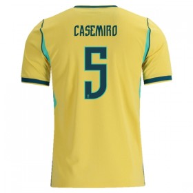 Camisetas Brasil Casemiro 5 Primera Copa Mundial 2026 - Hombre