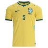 Camisetas Brasil Casemiro 5 Primera Copa Mundial 2026 - Hombre
