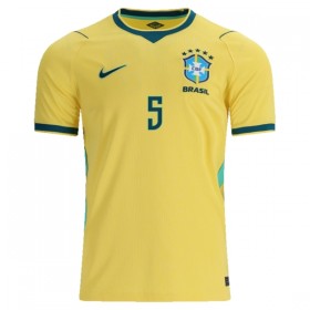 Camisetas Brasil Casemiro 5 Primera Copa Mundial 2026 - Hombre