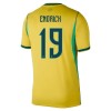Camisetas Brasil Endrick 19 Primera Copa Mundial 2026 - Hombre
