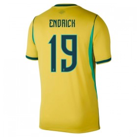 Camisetas Brasil Endrick 19 Primera Copa Mundial 2026 - Hombre