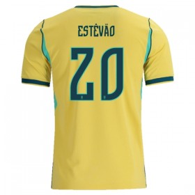 Camisetas Brasil Estevao 20 Primera Copa Mundial 2026 - Hombre