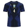 Camisetas Brasil Marquinhos 4 Segunda Copa Mundial 2026 - Hombre