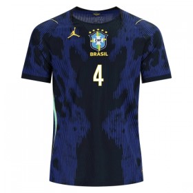 Camisetas Brasil Marquinhos 4 Segunda Copa Mundial 2026 - Hombre