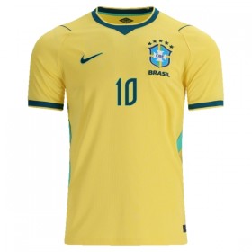 Camisetas Brasil Neymar JR 10 Primera Copa Mundial 2026 - Niño (+ Pantalones)