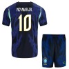 Camisetas Brasil Neymar JR 10 Segunda Copa Mundial 2026 - Niño (+ Pantalones)