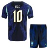 Camisetas Brasil Pele 10 Segunda Copa Mundial 2026 - Niño (+ Pantalones)