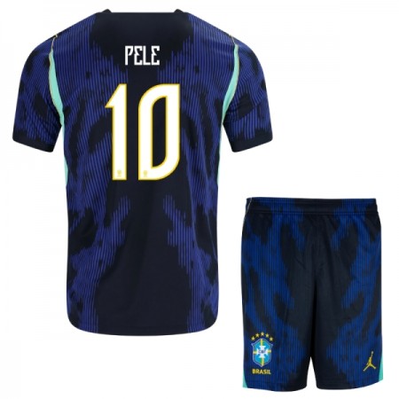 Camisetas Brasil Pele 10 Segunda Copa Mundial 2026 - Niño (+ Pantalones)