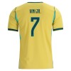 Camisetas Brasil Vini JR. 7 Primera Copa Mundial 2026 - Niño (+ Pantalones)