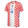 Camisetas Croacia Gvardiol 4 Primera Copa Mundial 2026 - Hombre
