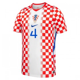 Camisetas Croacia Gvardiol 4 Primera Copa Mundial 2026 - Hombre