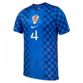 Camisetas Croacia Gvardiol 4 Segunda Copa Mundial 2026 - Hombre
