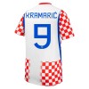 Camisetas Croacia Kramaric 9 Primera Copa Mundial 2026 - Hombre