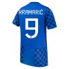 Camisetas Croacia Kramaric 9 Segunda Copa Mundial 2026 - Hombre