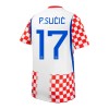 Camisetas Croacia P. Sucic 17 Primera Copa Mundial 2026 - Hombre