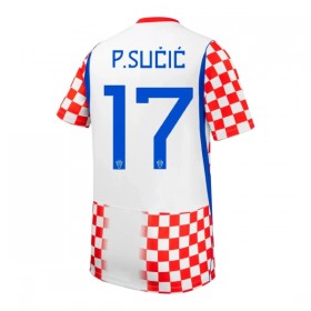 Camisetas Croacia P. Sucic 17 Primera Copa Mundial 2026 - Hombre