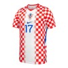Camisetas Croacia P. Sucic 17 Primera Copa Mundial 2026 - Hombre