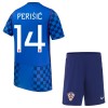 Camisetas Croacia Perišić 14 Segunda Copa Mundial 2026 - Niño (+ Pantalones)