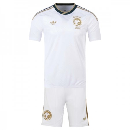 Camisetas Arabia Saudita Segunda Copa Mundial 2026 - Niño (+ Pantalones)