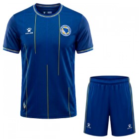 Camisetas Bosnia and Herzegovina Primera Copa Mundial 2026 - Niño (+ Pantalones)