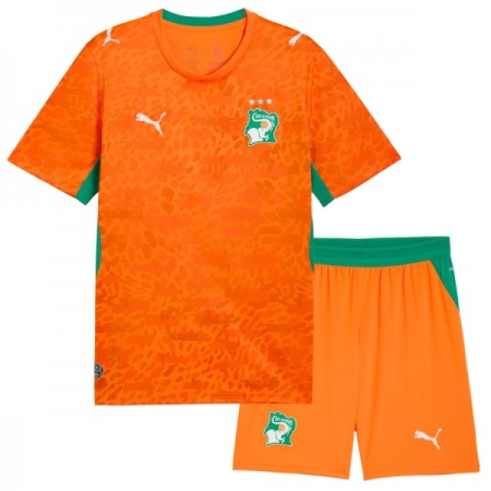 Camisetas Costa De Marfil Primera Copa Mundial 2026 - Niño (+ Pantalones)