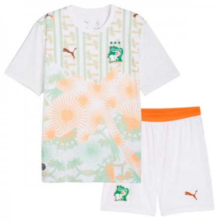 Camisetas Costa De Marfil Segunda Copa Mundial 2026 - Niño (+ Pantalones)