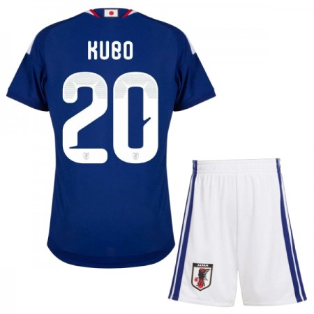 Camisetas Japón Kubo 20 Primera Copa Mundial 2026 - Niño (+ Pantalones)