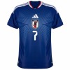 Camisetas Japón Mitoma 7 Primera Copa Mundial 2026 - Hombre
