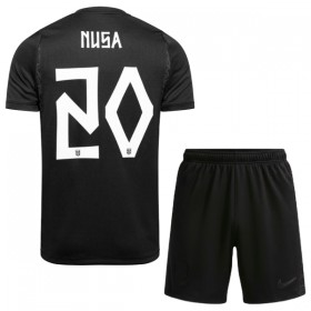 Camisetas Noruega Nusa 20 Segunda Copa Mundial 2026 - Niño (+ Pantalones)