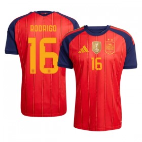 Camisetas España 2 Stars Rodrigo 16 Primera Copa Mundial 2026 - Hombre