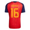 Camisetas España 2 Stars Rodrigo 16 Primera Copa Mundial 2026 - Niño (+ Pantalones)