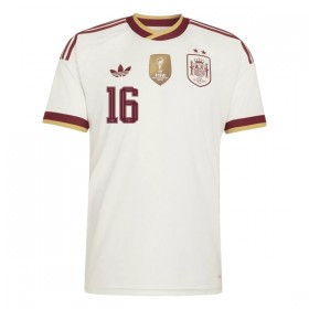 Camisetas España 2 Stars Rodrigo 16 Segunda Copa Mundial 2026 - Niño (+ Pantalones)