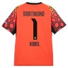Camisetas Borussia Dortmund Kobel 1 Portero Primera 2026/27 Naranja - Hombre