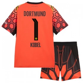 Camisetas Borussia Dortmund Kobel 1 Portero Primera 2026/27 Naranja - Niño (+ Pantalones)